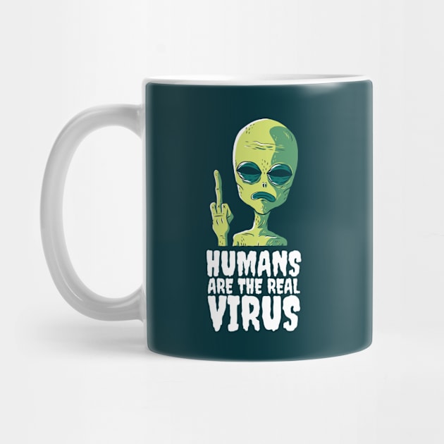 Humans are the real virus by cecatto1994